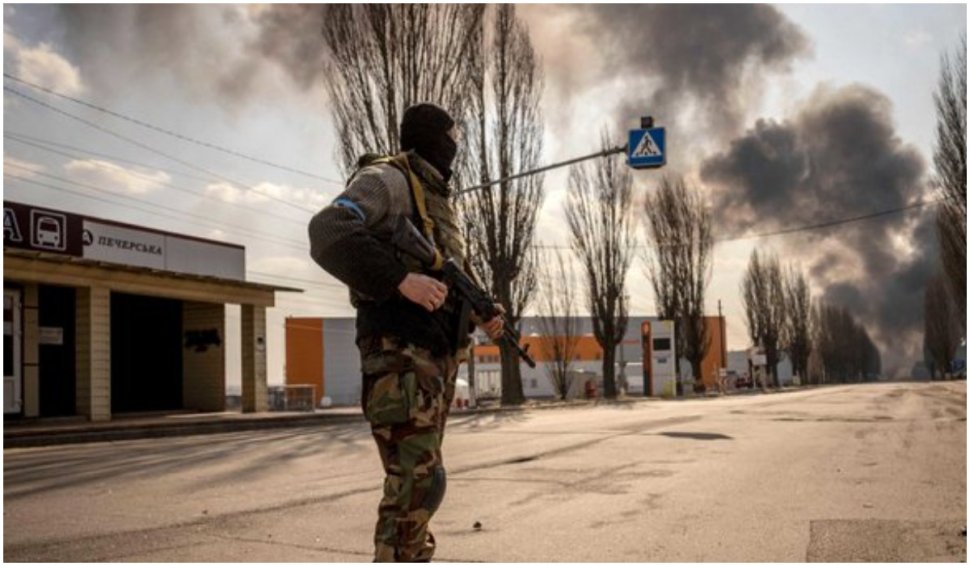 Rusia lansează atacuri în patru zone din Ucraina, inclusiv la Kiev, spune un oficial american al Apărării