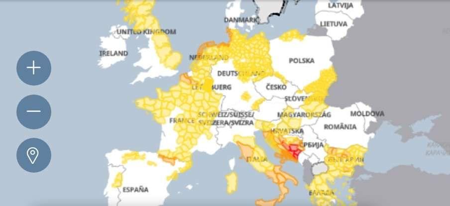 Val de frig şi de ninsori peste vestul şi centrul Europei, în plină primăvară 759087