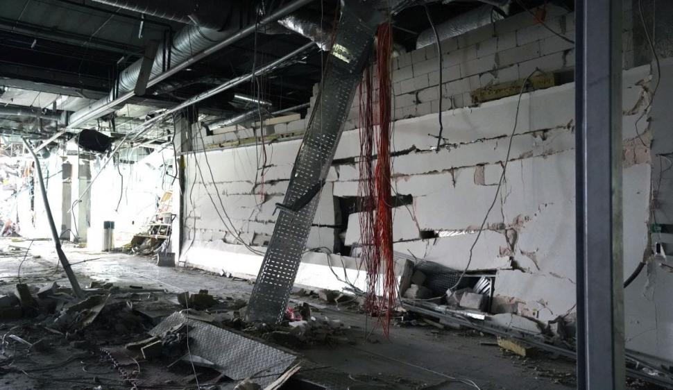 Imagini dramatice cu mall-ul din Kiev distrus de armata rusă 759313