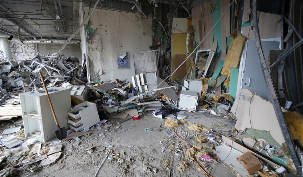 Imagini dramatice cu mall-ul din Kiev distrus de armata rusă 759315