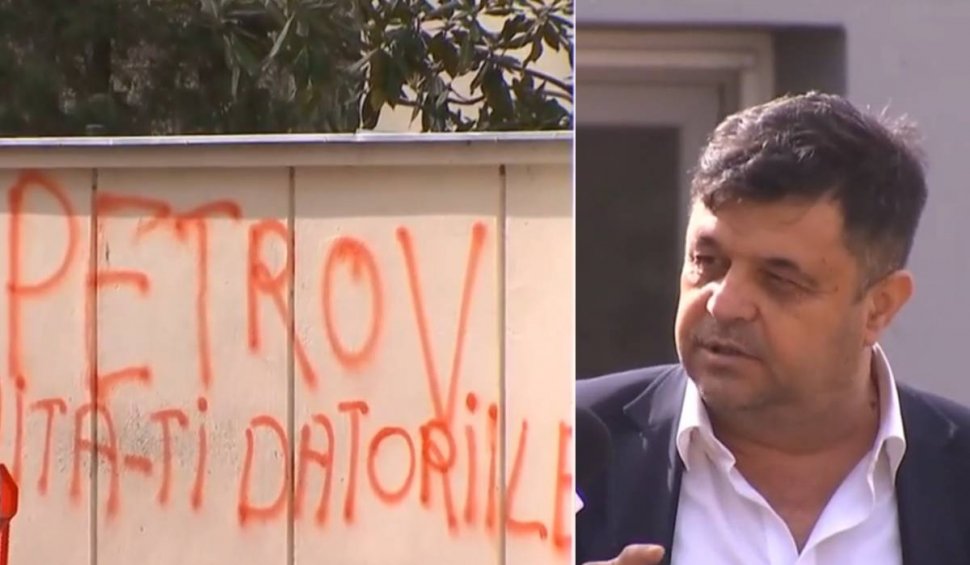 "Petrov, achită-ţi datoriile!" | Vila lui Băsescu, vandalizată de Marian Căpăţână: "M-am dus cu 300.000 de euro la Cotroceni"