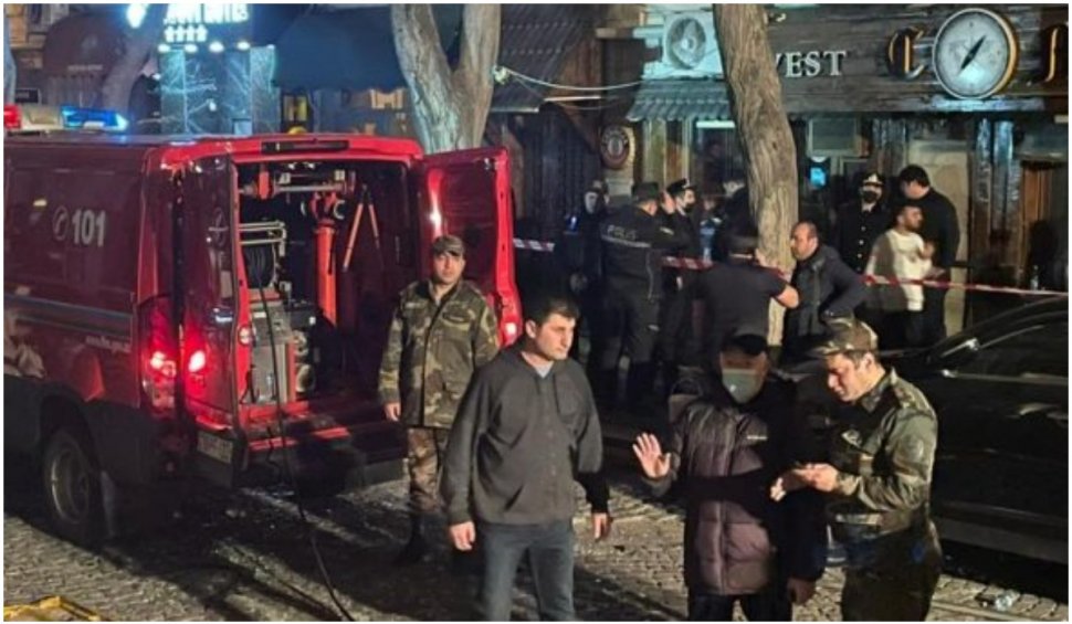 Explozie într-un club din Azerbaidjan: un om a murit, iar alţi 31 au fost răniţi
