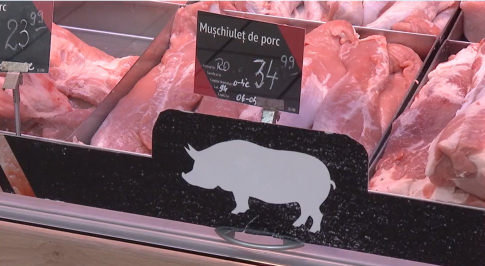 Carnea, un lux pentru români. Un kilogram de muşchi de porc a ajuns să coste 35 de lei