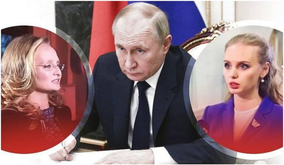 Cine sunt Maria şi Katerina, fiicele lui Putin, vizate de sancțiunile americane