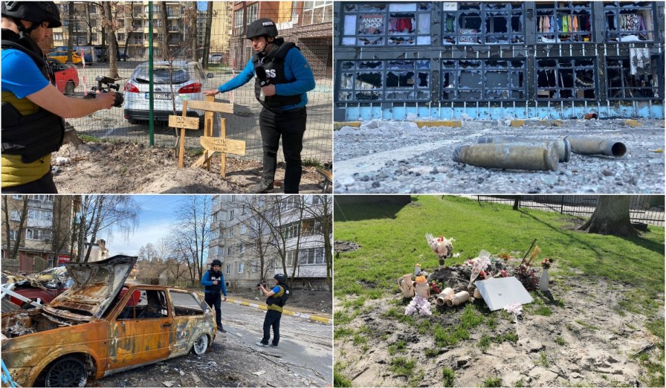 Cristi Popovici, trimisul special Antena 3 în Ucraina: "În Irpin oamenii și-au îngropat vecinii în fața blocurilor"