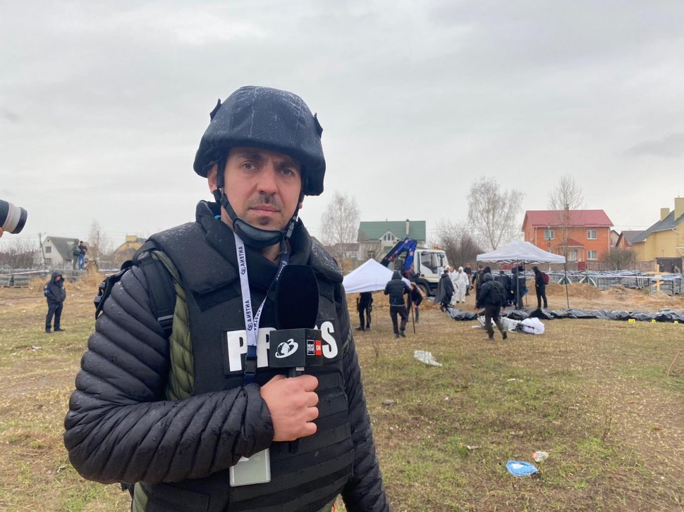 Trimisul special Antena 3 în Ucraina, vine cu noi imagini copleșitoare din Bucha, mărturie a atrocităților comise de ruși
