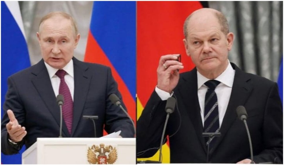 Scholz i s-a adresat lui Putin: ”Distrugeți viitorul țării voastre”