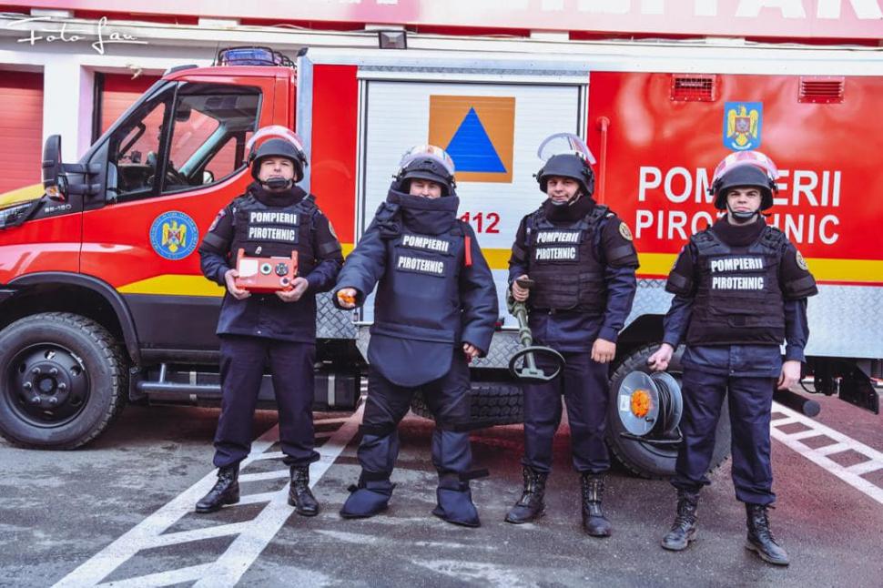 Două bombe de aviaţie, descoperite într-o localitate din Timiş 761110