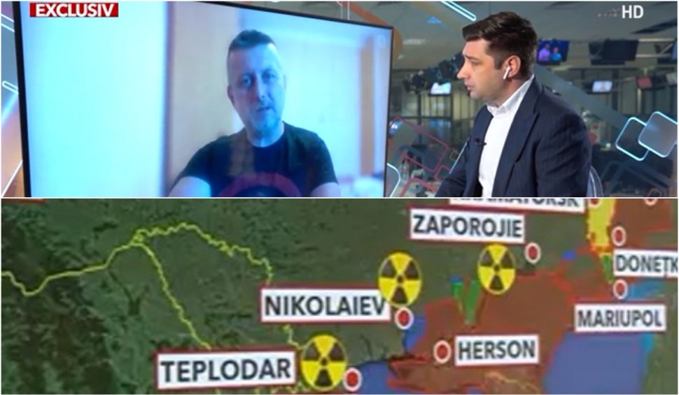 Şeful securităţii şi siguranţei centralelor nucleare din Ucraina, scenariu sumbru: "Orice avarie sau manevră greşită din partea ruşilor poate crea probleme grave pentru toată Europa"