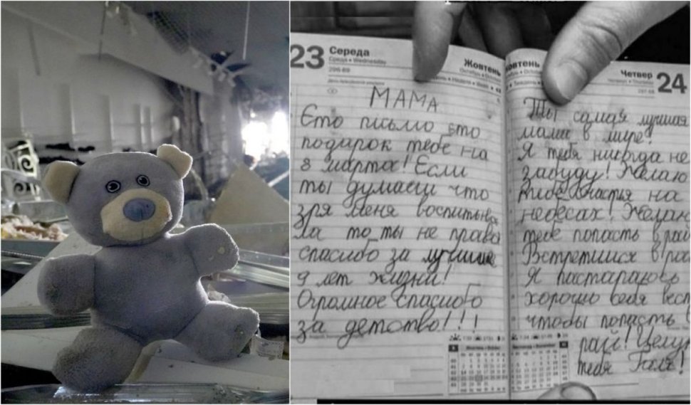 Scrisoarea tulburătoare a unui băieţel de 9 ani către mama sa, ucisă de ruşi: "Îţi promit că voi fi cuminte, ca într-o zi să ne întâlnim în Rai"
