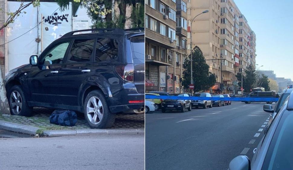 Geantă suspectă lângă Ministerul Transporturilor, în Bucureşti | Zona a fost blocată complet