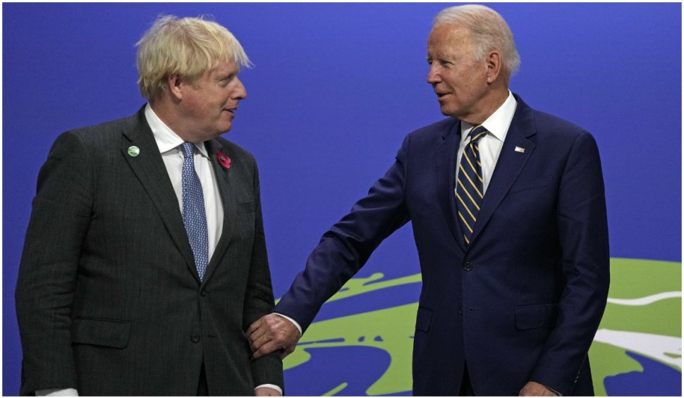 Joe Biden și Boris Johnson, discuție despre necesitatea ”accelerării asistenței” pentru Ucraina