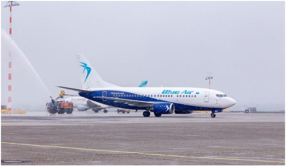 Compania aeriană Blue Air anunță introducerea a 11 noi rute din România
