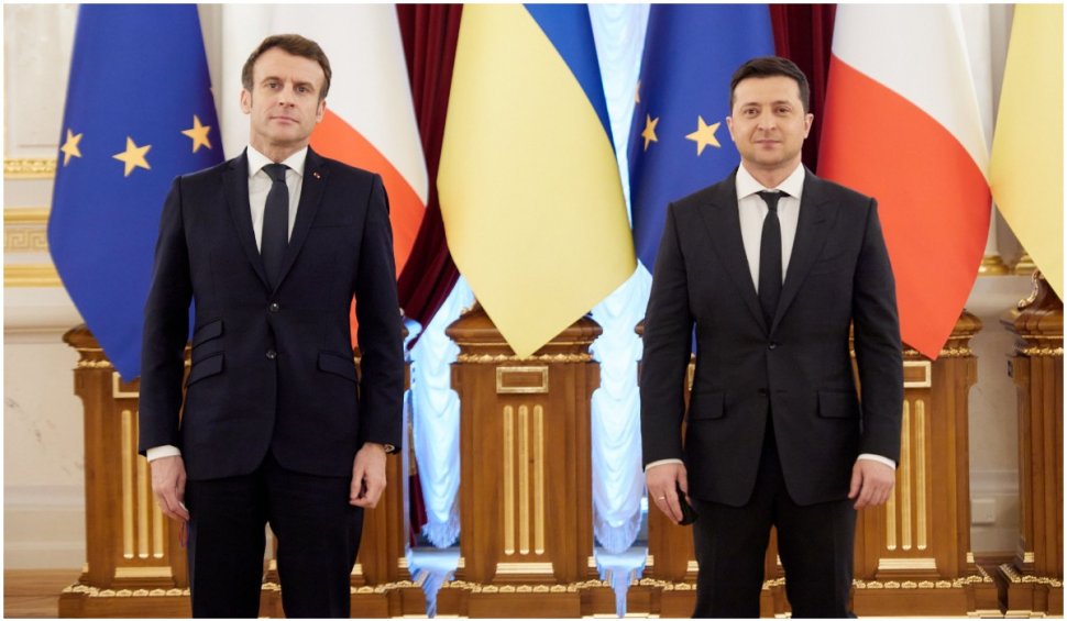 Franța va oferi Ucrainei ajutor militar suplimentar | Macron și Zelenski vor purta o nouă discuție