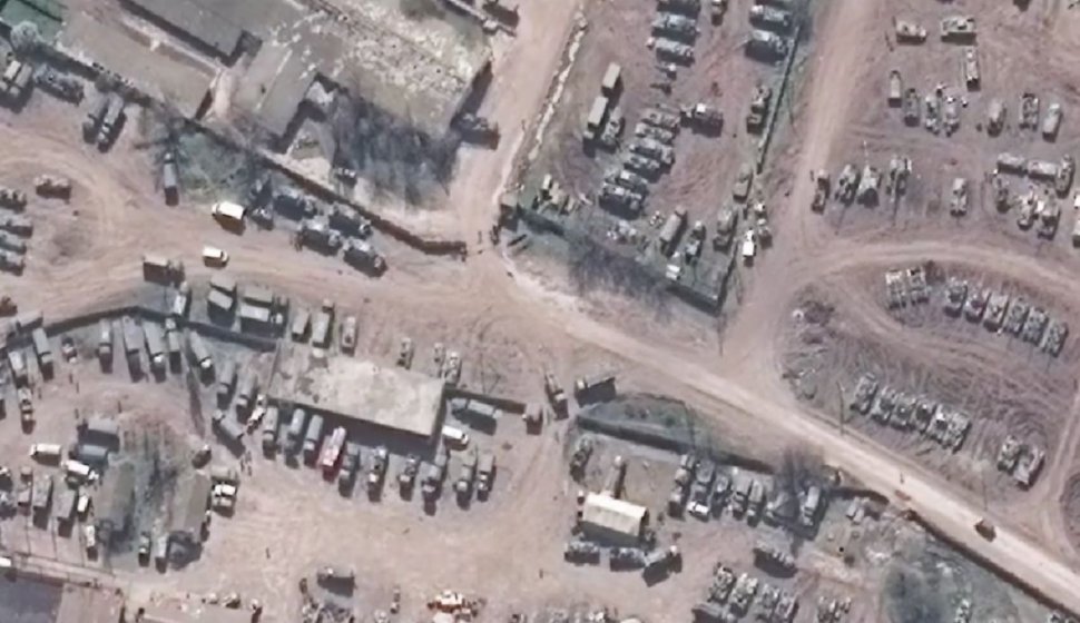 Imagini din satelit. Rusia se pregăteşte de un nou atac puternic