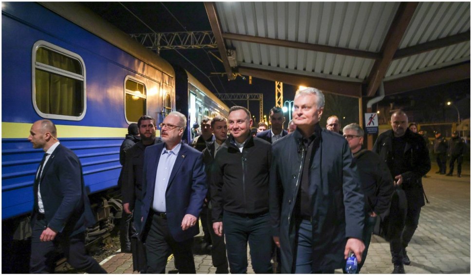 Patru președinți vor vizita astăzi Kievul