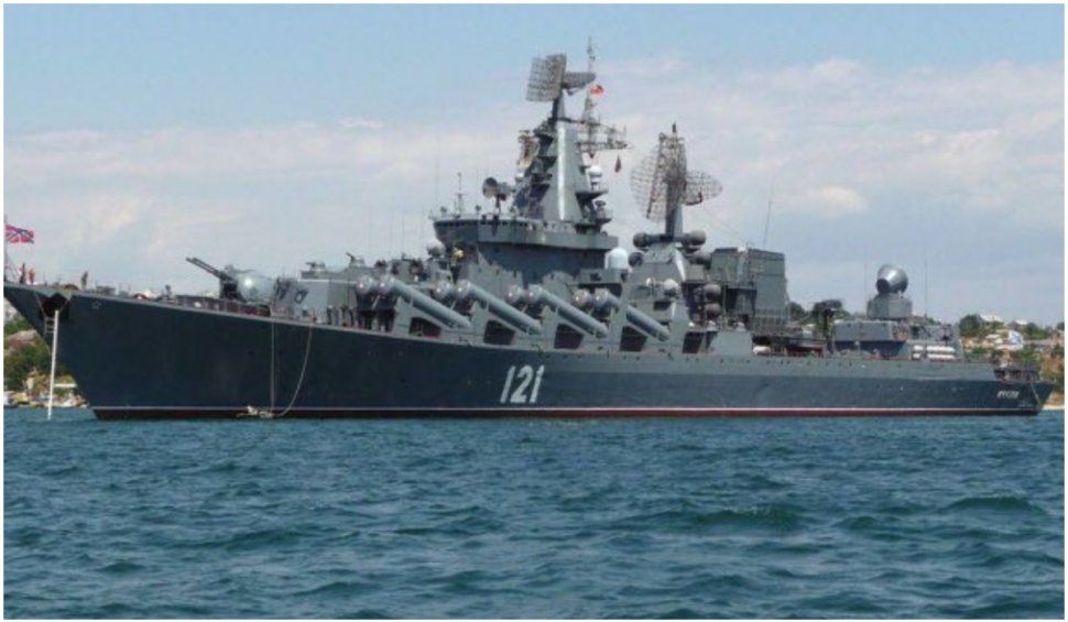 Crucișătorul "Moscova" s-ar fi scufundat în Marea Neagră cu două focoase nucleare la bord