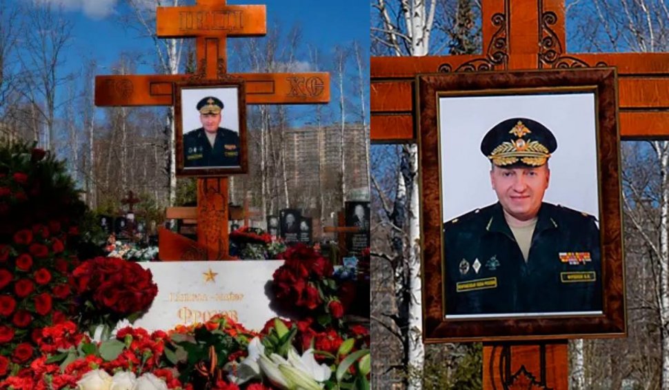Încă un general rus a murit în Ucraina. Vladimir Frolov era comandant adjunct al Armatei a VIII-a