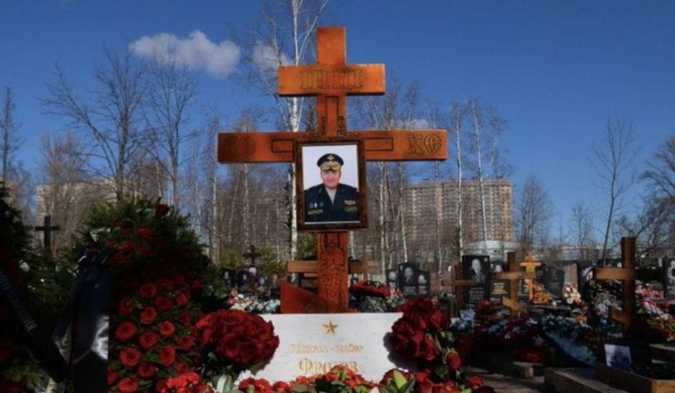 Moscova confirmă că ucrainenii l-au ucis pe generalul Frolov, comandantul adjunct al Armatei a 8-a a Rusiei