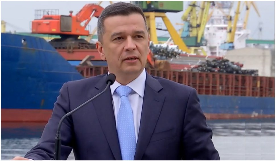 Ministrul Transporturilor, Sorin Grindeanu: "Vor mai urma investiții astfel încât să folosim la capacitate maximă Portul Constanța"