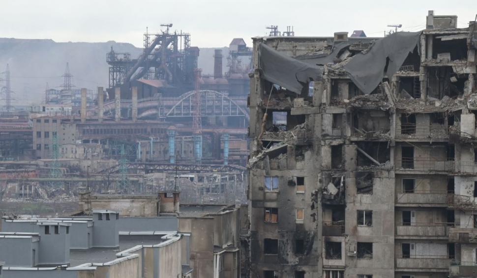 Rușii și-au ținut promisiunea și au lansat "surpriza explozivă" la Azovstal | Ce se vede în imaginile filmate de cecenii trimiși să lupte la uzină 763140