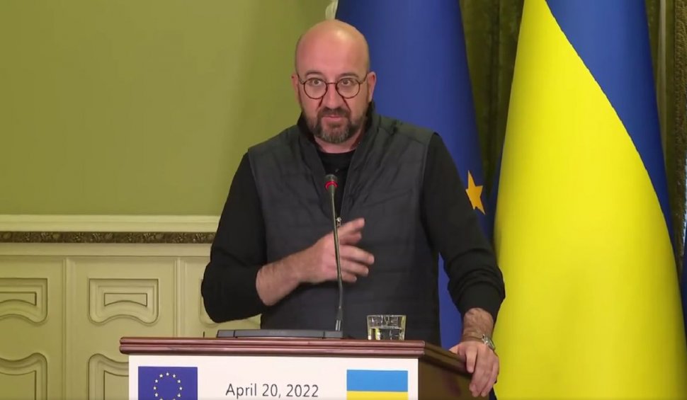 Șeful Consiliului European a fost la Kiev: "Rusia trebuie pedepsită"