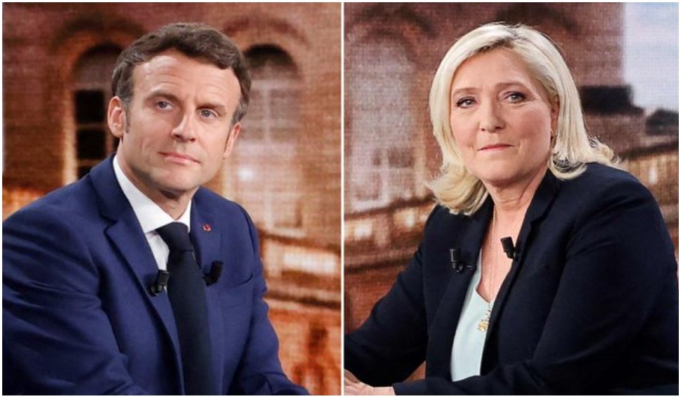 Alegeri prezidențiale în Franța. Acuzații dure între Emmanuel Macron și Marine Le Pen înaintea ultimului tur