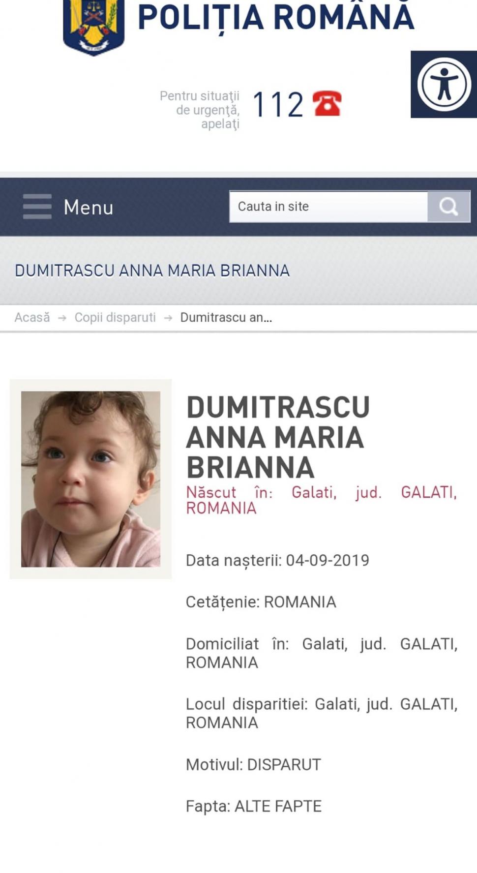 Apelul disperat al unei mame care îşi acuză soţul că i-a răpit fiica de doi ani: "Nu ştiu nimic de ea de două luni. Îl cred în stare de orice" 763225