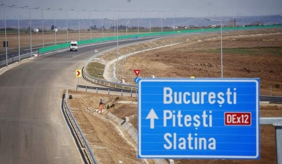 Centura oraşului Balş, primul drum expres din România, a fost inaugurată astăzi