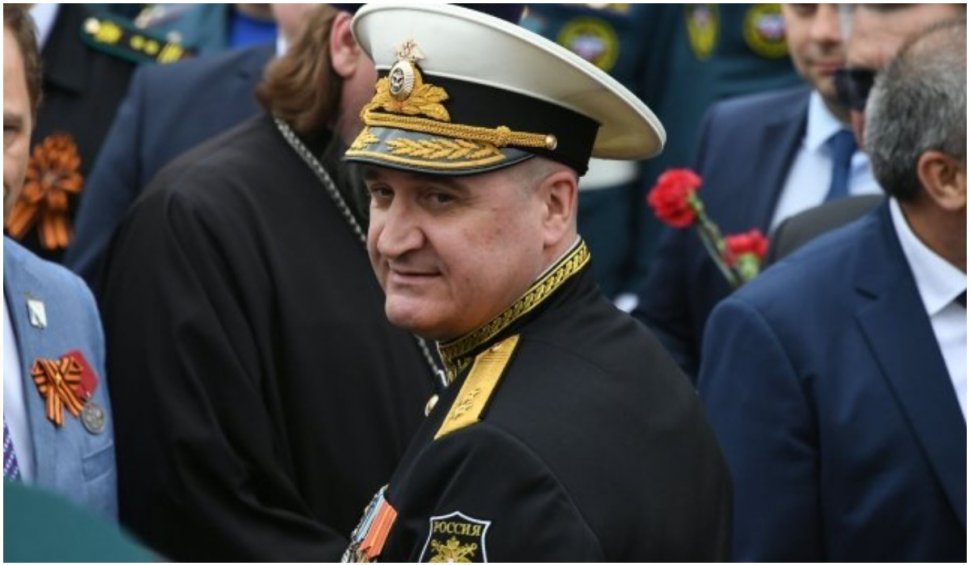 Comandantul Flotei Mării Negre, arestat în Rusia pentru scufundarea crucișătorului Moskva