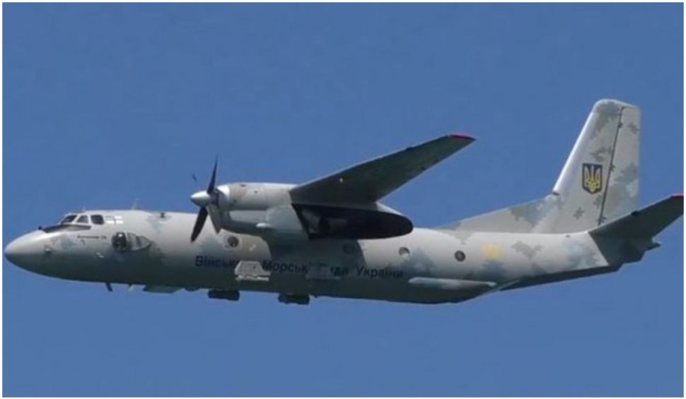 Un avion de transport s-a prăbușit în Ucraina. Cel puțin o persoană a murit