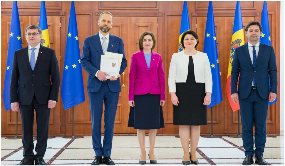 Republica Moldova a completat şi transmis chestionarul de aderare la Uniunea Europeană