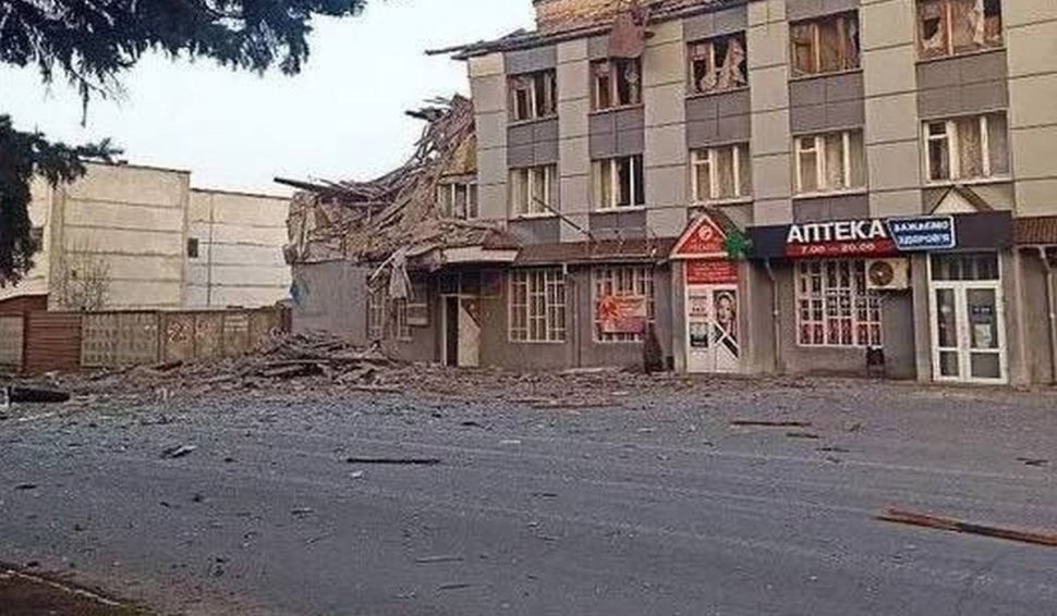 Explozie într-un oraș ocupat de ruși în Ucraina. Oficial de la Kiev: "Nimeni nu a supraviețuit"