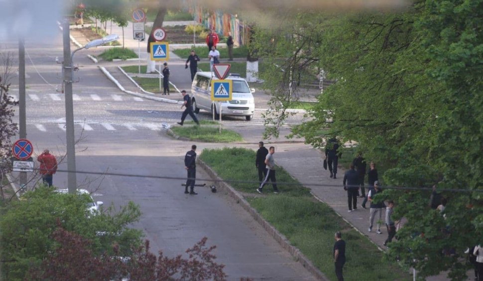 Explozii la Tiraspol. O clădire guvernamentală, atacată cu aruncătoare de grenade  | Incidentul vine după ce un deputat rus a amenințat Republica Moldova