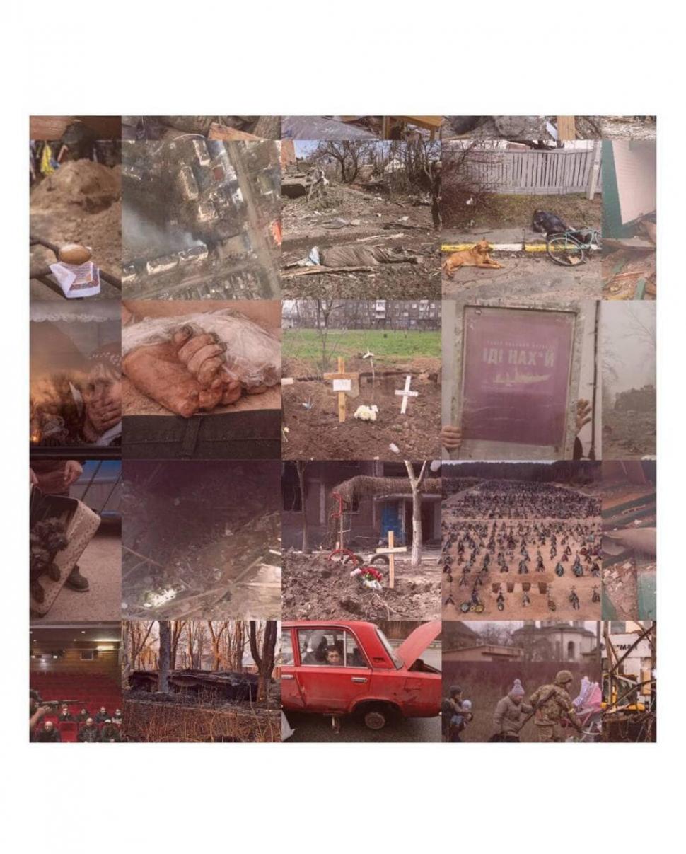 Chipul războiului: portretul lui Vladimir Putin, construit din 1.500 de fotografii ale atrocităților din Ucraina 764217