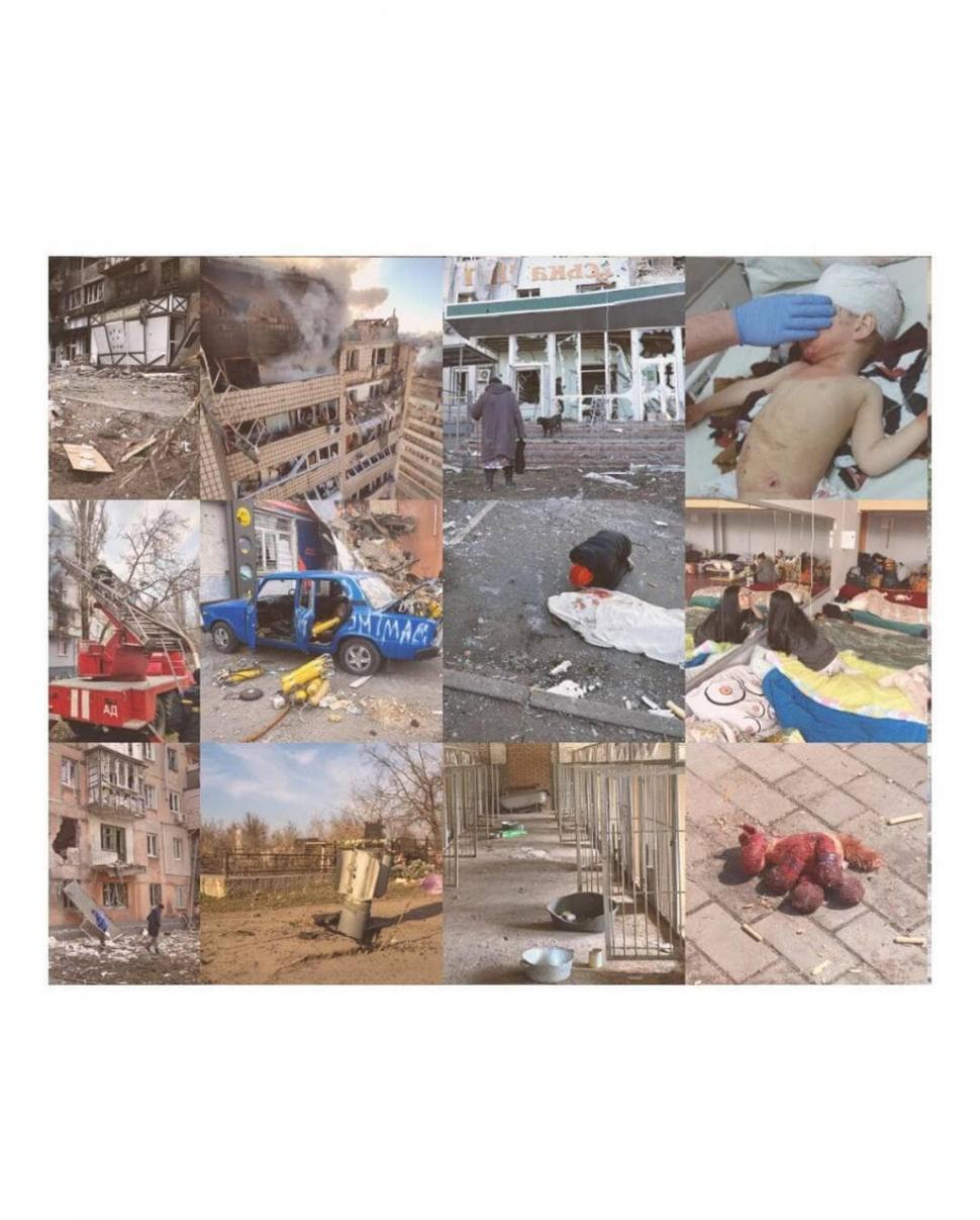 Chipul războiului: portretul lui Vladimir Putin, construit din 1.500 de fotografii ale atrocităților din Ucraina 764219