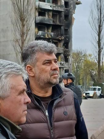 Imagini cu Marcel Ciolacu și Nicolae Ciucă la Kiev, cu Volodimir Zelenski. Vizita ar fi trebuit să aibă loc mâine, împreună cu Florin Cîțu 764177