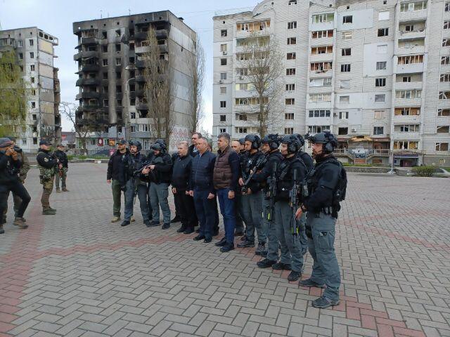 Imagini cu Marcel Ciolacu și Nicolae Ciucă la Kiev, cu Volodimir Zelenski. Vizita ar fi trebuit să aibă loc mâine, împreună cu Florin Cîțu 764188