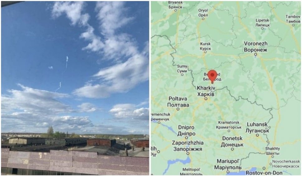 Două explozii puternice au fost auzite într-un oraș rus de lângă granița cu Ucraina