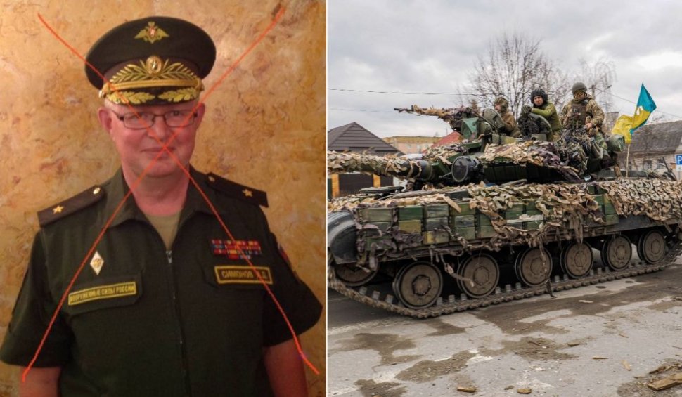 Generalul rus Andrei Simonov a fost ucis într-un atac al armatei ucrainene în oraşul Izium