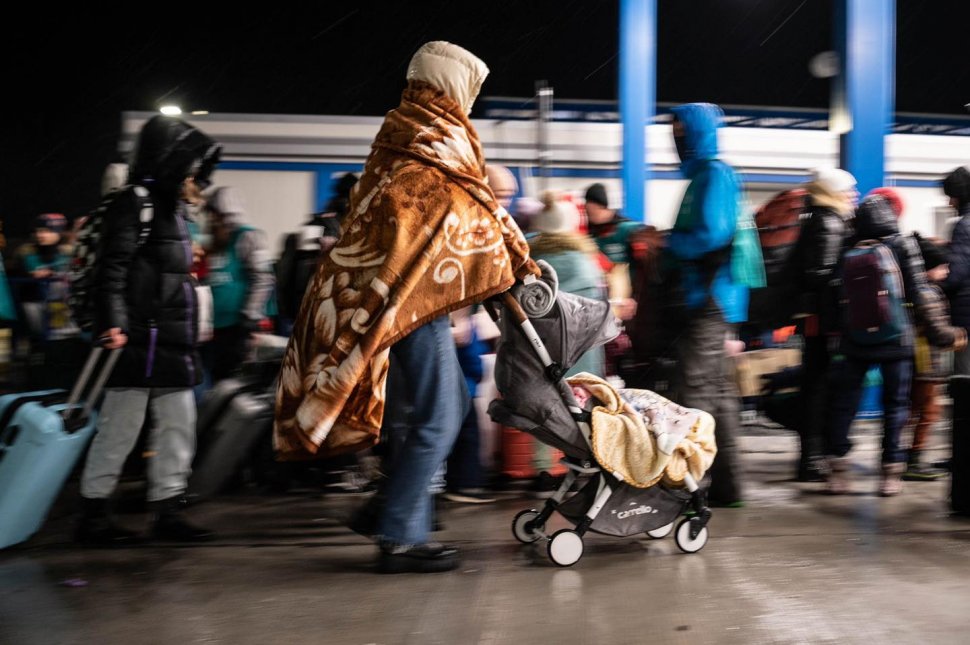 Sute de refugiați ucraineni așteaptă în Mexic ca să intre în SUA: ”Nu știm ce să facem”