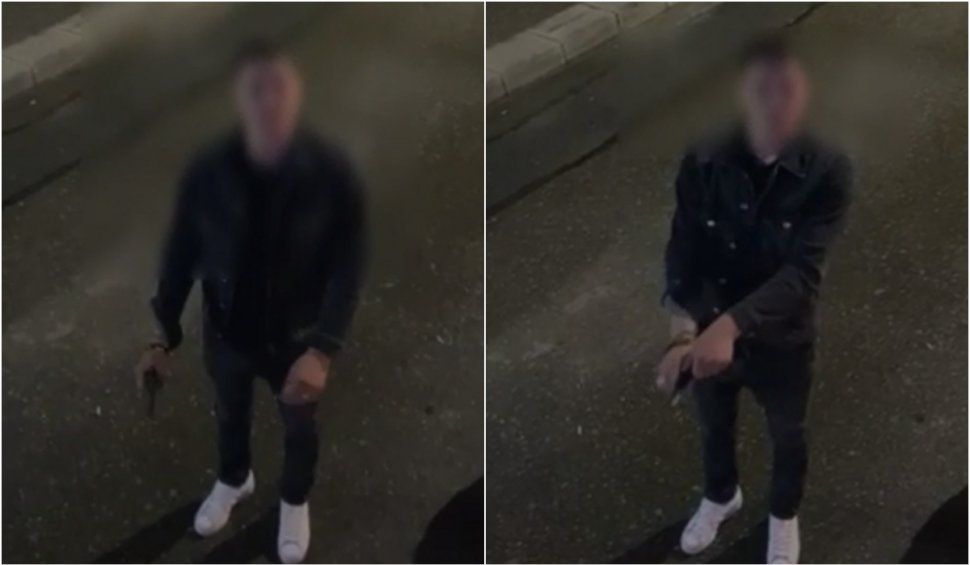 Un bărbat a tras cu arma în parcarea unui club din Argeş