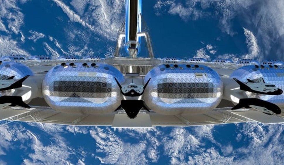 Hotelul spațial Pioneer, pe orbită în jurul Terrei în trei ani | Cine va lua micul dejun în spațiu