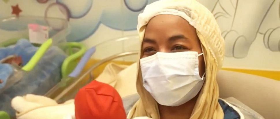 Cum arată cei 9 bebeluşi care au doborât un record mondial în Maroc. Sunt perfect sănătoşi şi au aniversat primul an de viață 765840