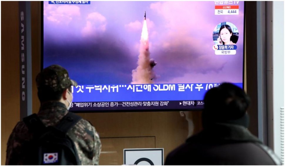 Coreea de Nord a lansat o rachetă balistică în Marea Japoniei