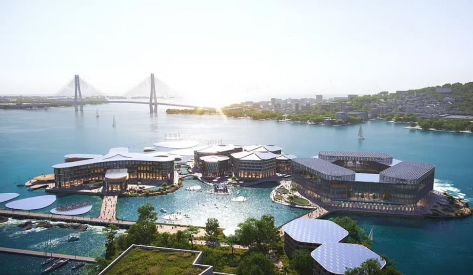 Imagini spectaculoase cu primul oraș plutitor din lume 766375