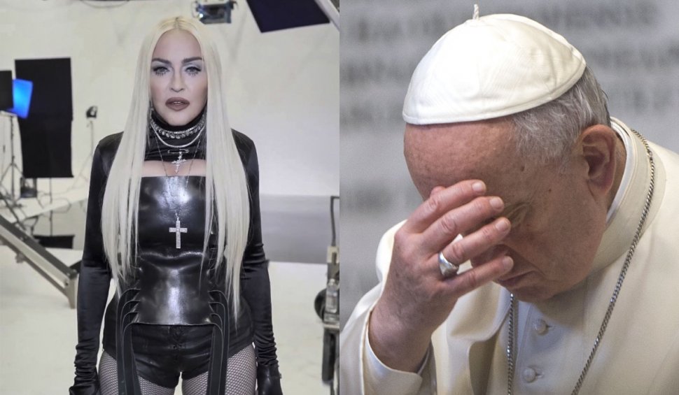 Madonna cere o întânire cu Papa Francisc. "Am fost excomunicată de trei ori. Sunt o bună catolică. Jur!"