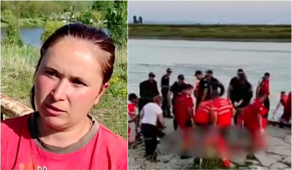 Mama celor doi copii înecați de tată într-un râu din Bacău: ”Mi-a luat fata din casă. Mi-a zis că e ultima oară când o văd”