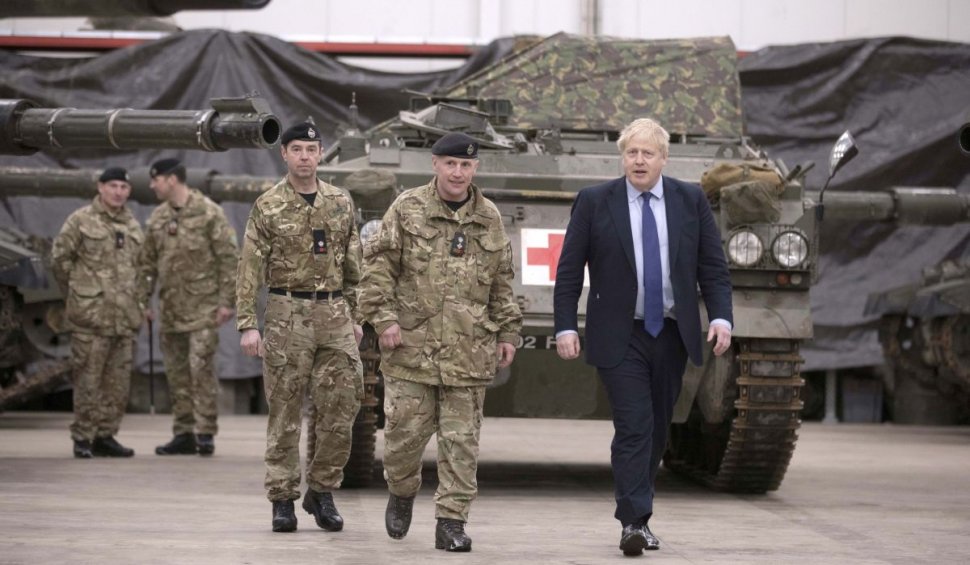 Marea Britanie anunță un ajutor militar uriaș pentru Ucraina