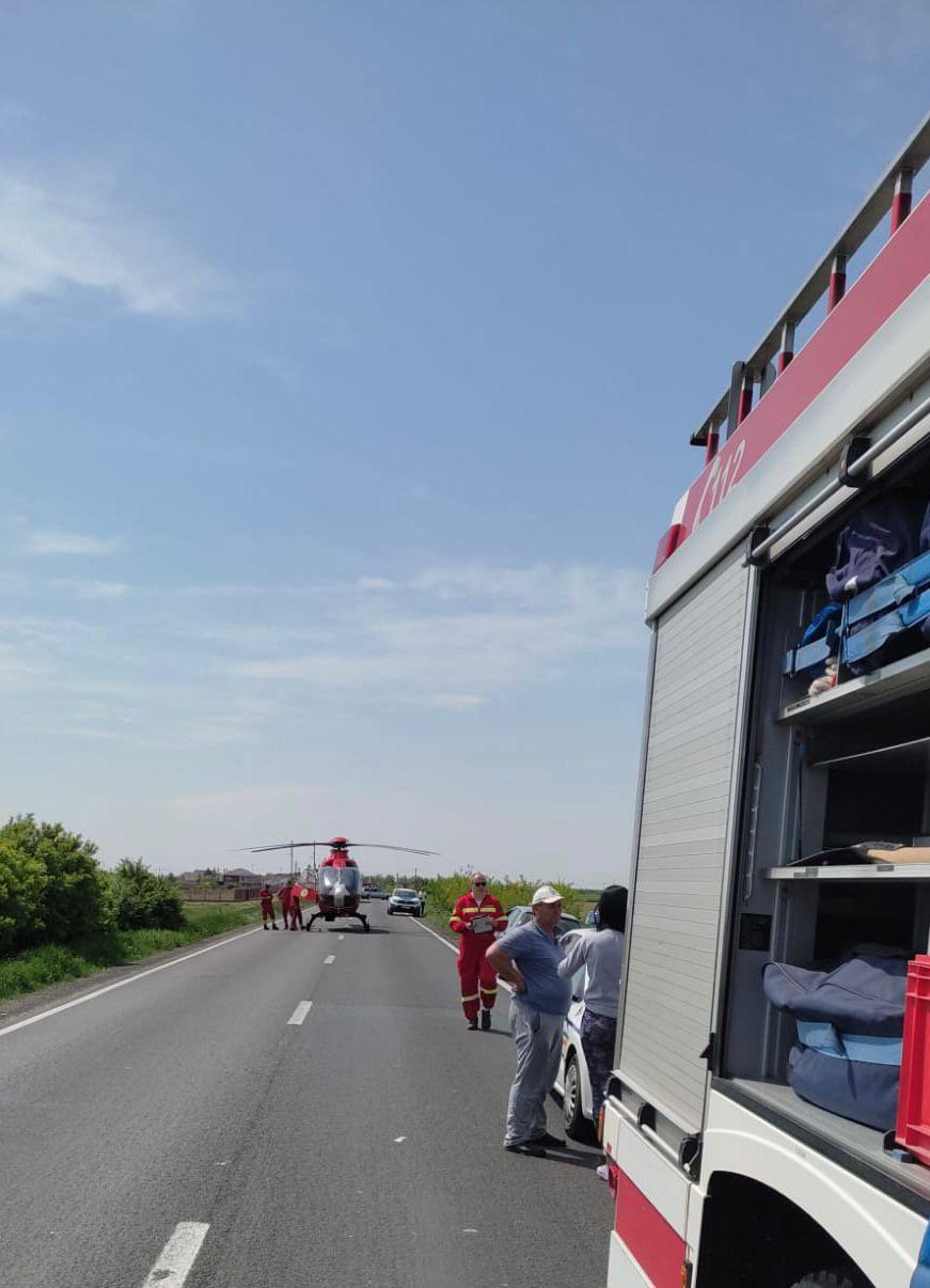 Accident în județul Arad! Un şofer a murit, după ce s-a răsturnat cu TIR-ul pe care îl conducea 766704